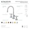 Kingston Brass KS2988BEX Essex Widespread Bathroom Faucet W/Brass Pop-Up, Brushed Nkl KS2988BEX - alternate 3